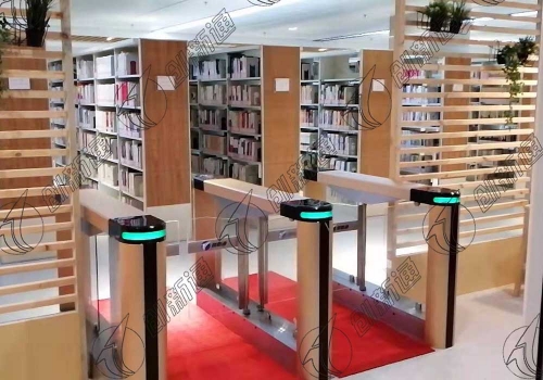 南京浦口区图书馆创新通模具速通闸案例